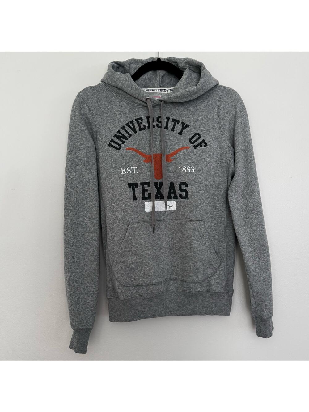 Victoria's Secret PINK University of Texas Longhorns Pullover Hoodie in Gray